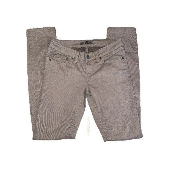 prAna Women's Pants Size 2 Kayla Tan Organic Cotton Skinny - Picture 1 of 10